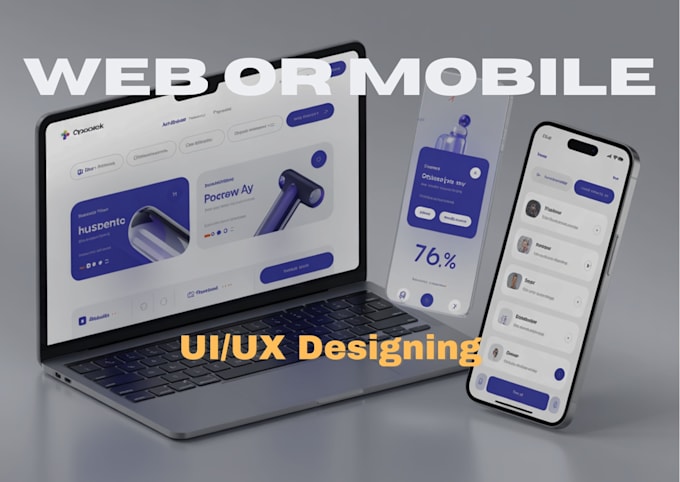 design professional mobile app and website UI UX in figma