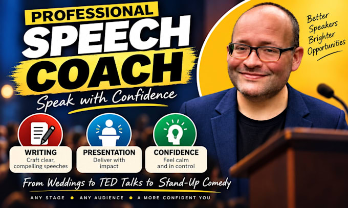 coach speaking and speech writing