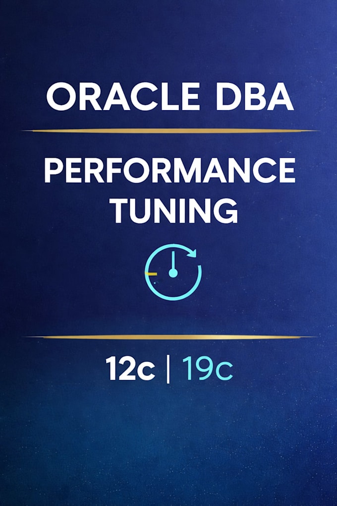 fix oracle database performance issues and slow queries