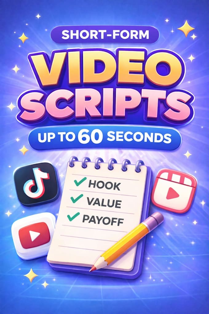 write short form scripts to enhance your tiktok and instagram presence