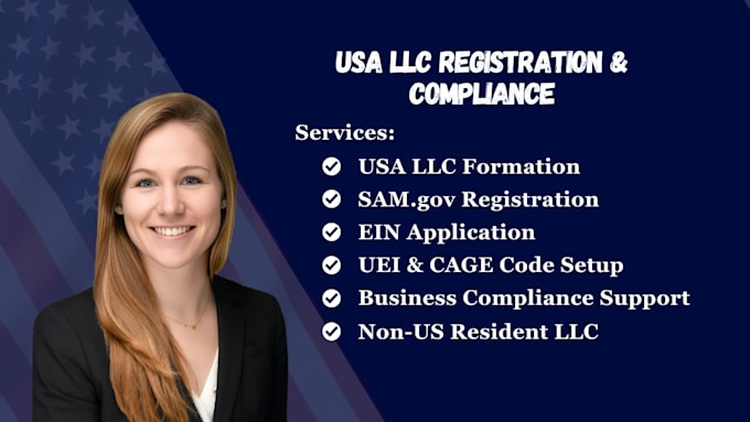 do US company registration business llc formation with ein number and compliance