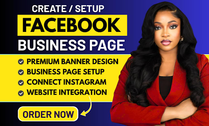 create and setup facebook business page