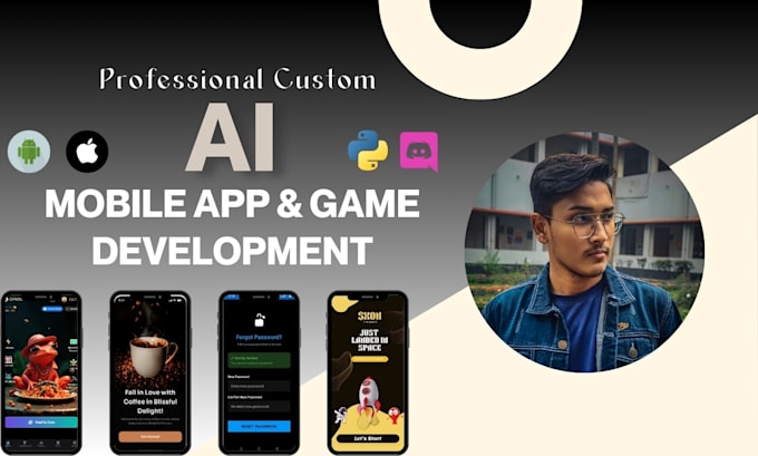 develop ai mobile app, ai integration ios app, android app, custom mobile app