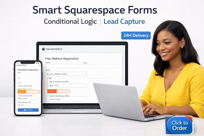fix squarespace forms with conditional logic for smart lead capture