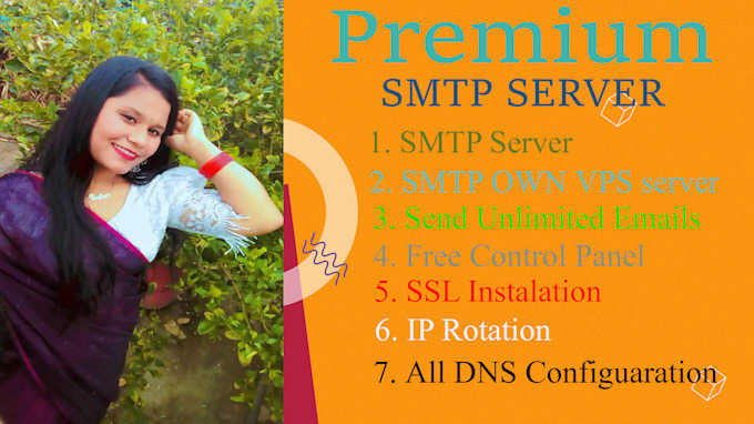 build premium SMTP server to send bulk email campaign