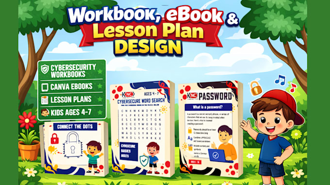 create online course content workbook lesson plan worksheet design homeschooling