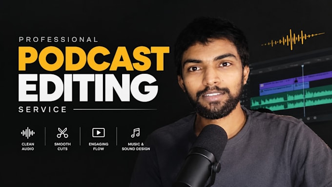podcast video editing for youtube