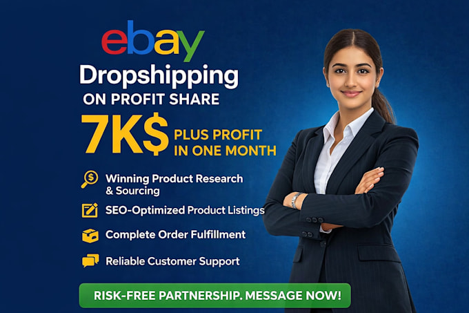 ebay dropshipping on profit share