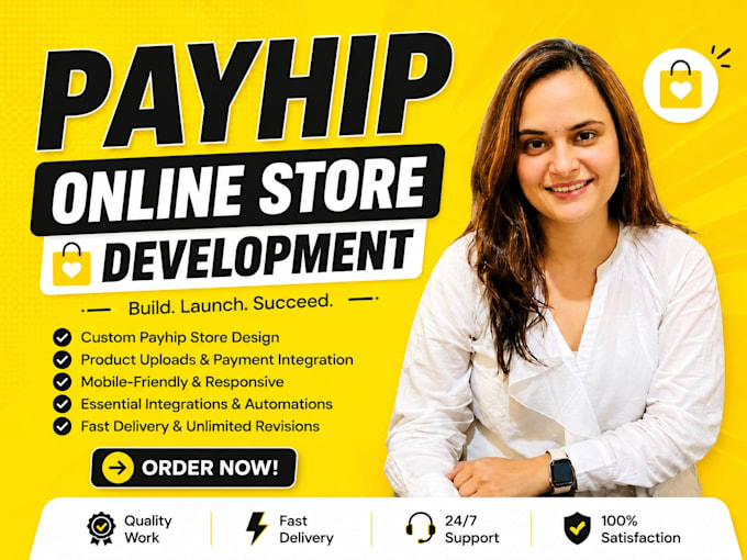 design a luxury payhip website to sell your digital or physical products
