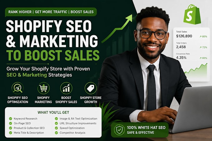 promote your shopify store with SEO and marketing