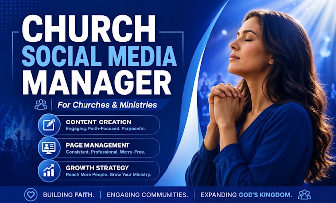 be your church social media manager posting
