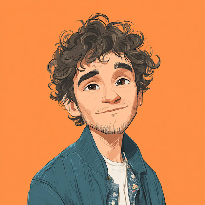do a cartoon portrait