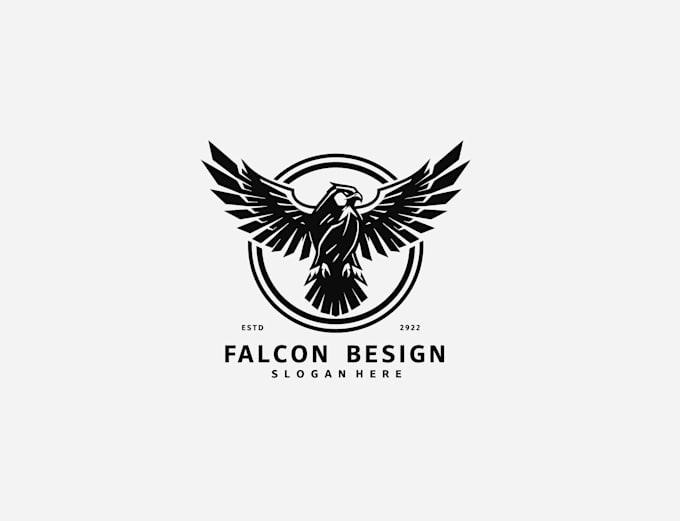 create creative and good looking hawk logo design