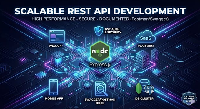 build a high performance rest API or microservice in node js and express