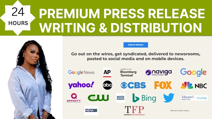 do press release distribution, submit press release, write press release, pr