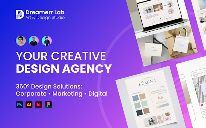 be your dedicated professional design agency partner