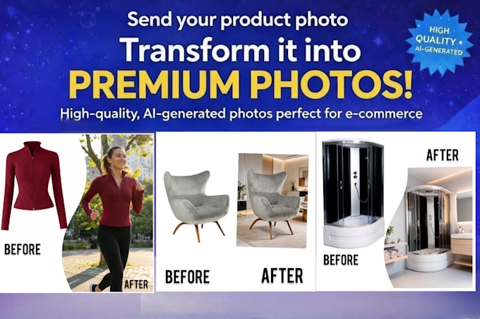 create a professional ai background for your product image