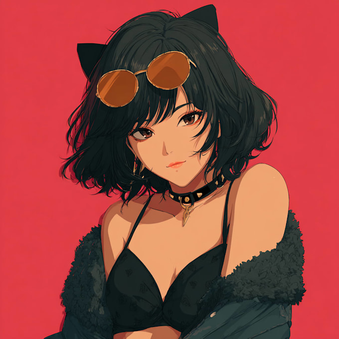 create anime character design for original oc