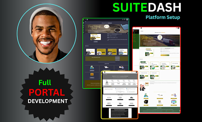 suitedash client portal follow up boss pipedrive honeybook zoho crm setup