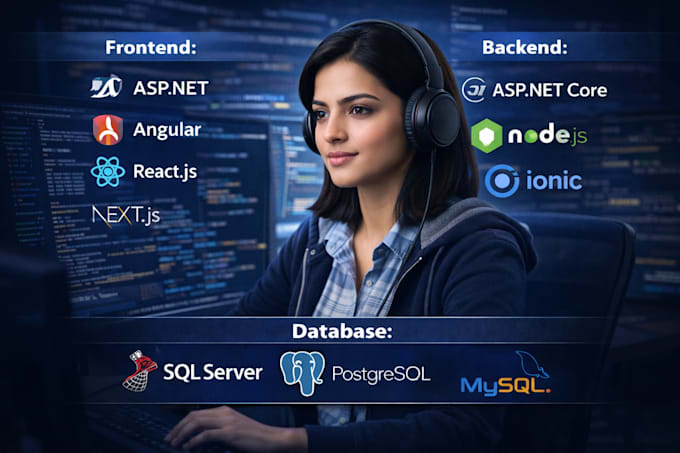 Fix and develop asp net, angular, react and next js projects by Wardda ...