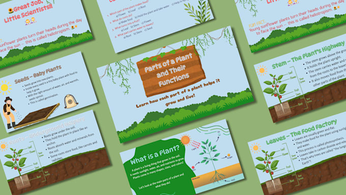 create engaging educational powerpoint presentations for kids