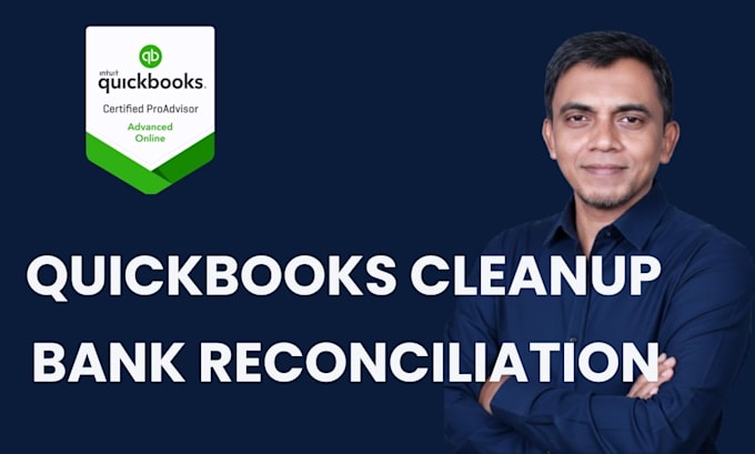 quickbooks online cleanup, catchup and bank reconciliation