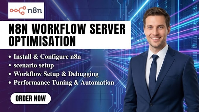install, configure, and optimize your n8n workflow automation server