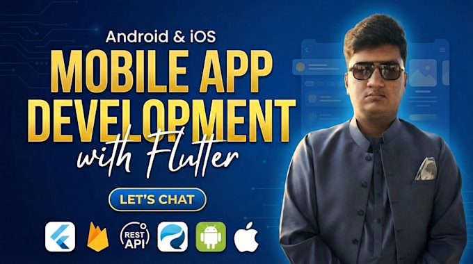be your expert flutter app developer for ios and android