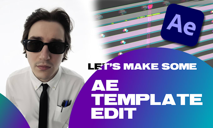 edit or customize your after effects template professionally