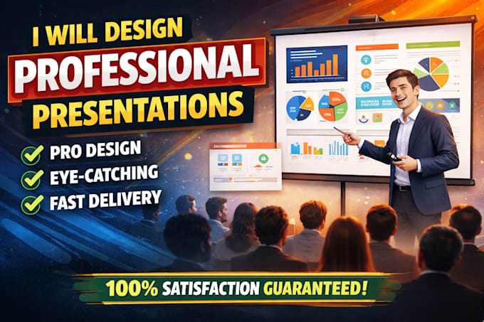 make a professional presentation