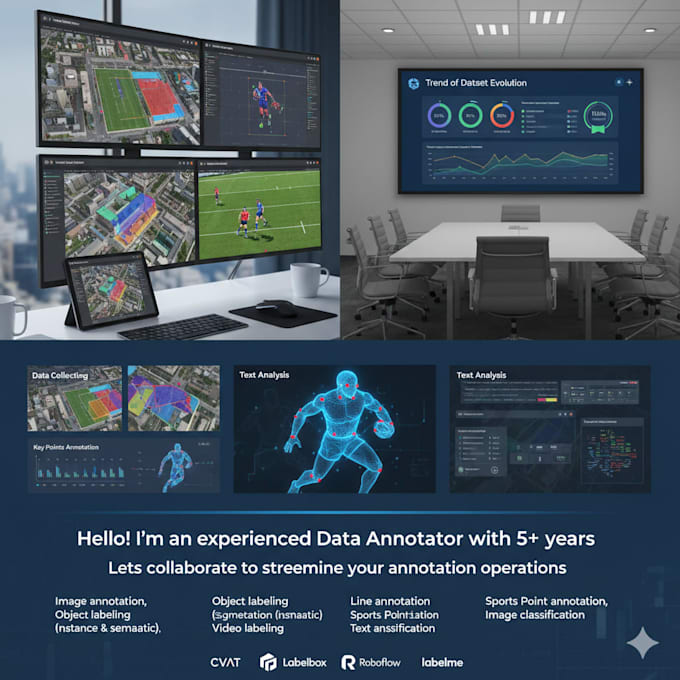 custom image annotation, segmentation, data labeling for ai and machine learning