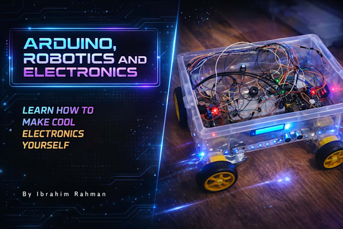teach you arduino, electronics and robotics