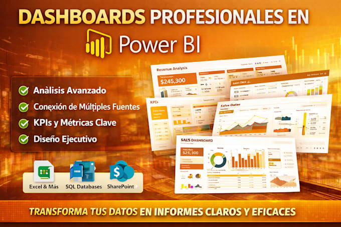 Crearé dashboards ejecutivos en power bi para tu negocio by Zenialuz ...
