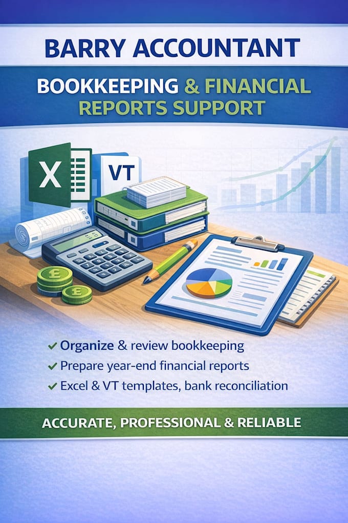 provide virtual bookkeeping services in quickbooks and xero