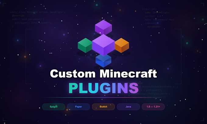 Entwickle individuelle minecraft-plugins für deinen server in java