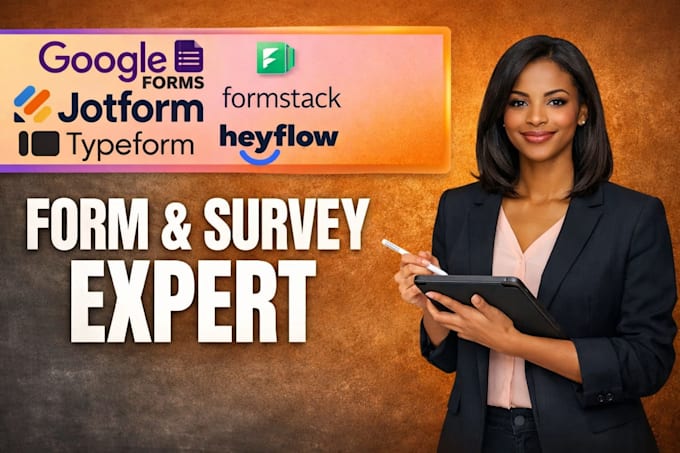 create online surveys, google forms, questionnaires, quizzes, heyflow, jotform