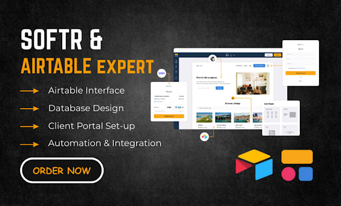 do airtable database airtable interface softr expert automations integration