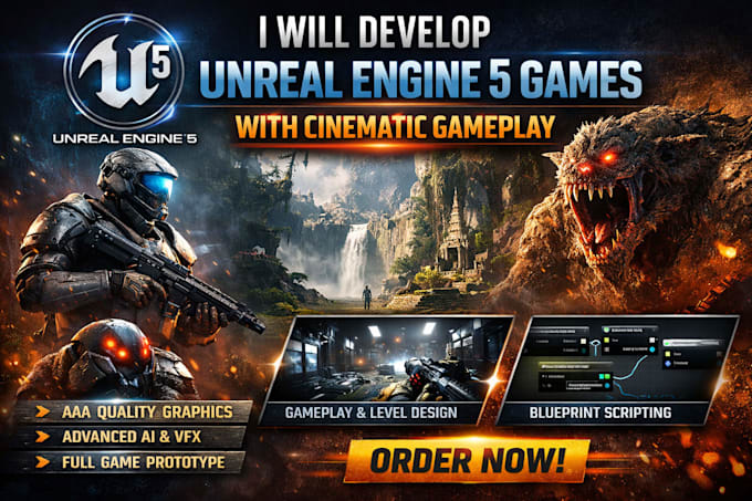 build cinematic unreal engine game development with aaa visuals