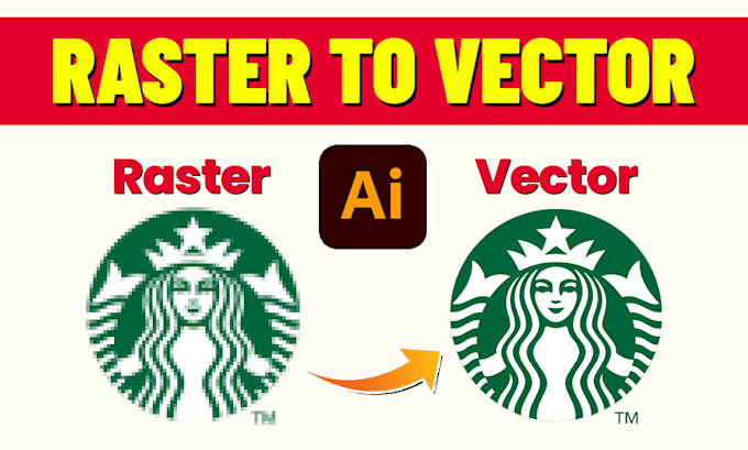 cleanup, vector tracing, recreate, convert logo or image to vector