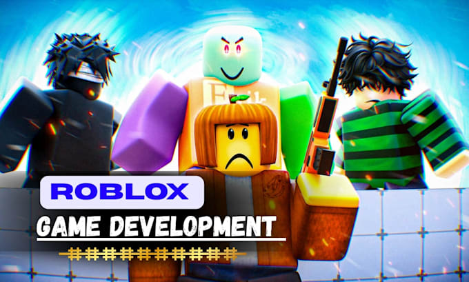 do roblox game development full game creation, roblox scripting, game map, gui