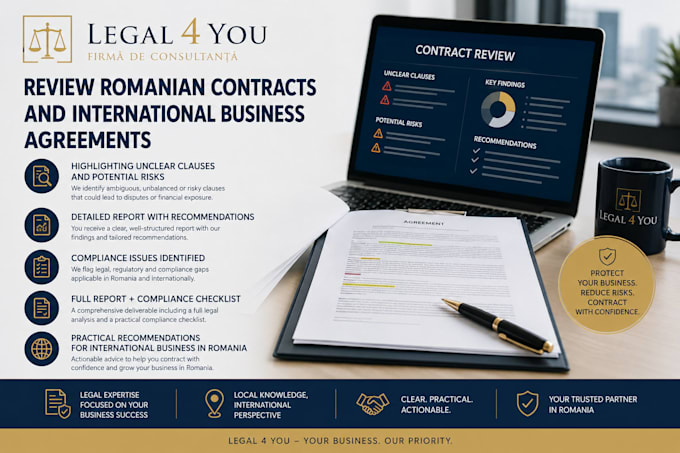 review romanian contracts and international business agreements