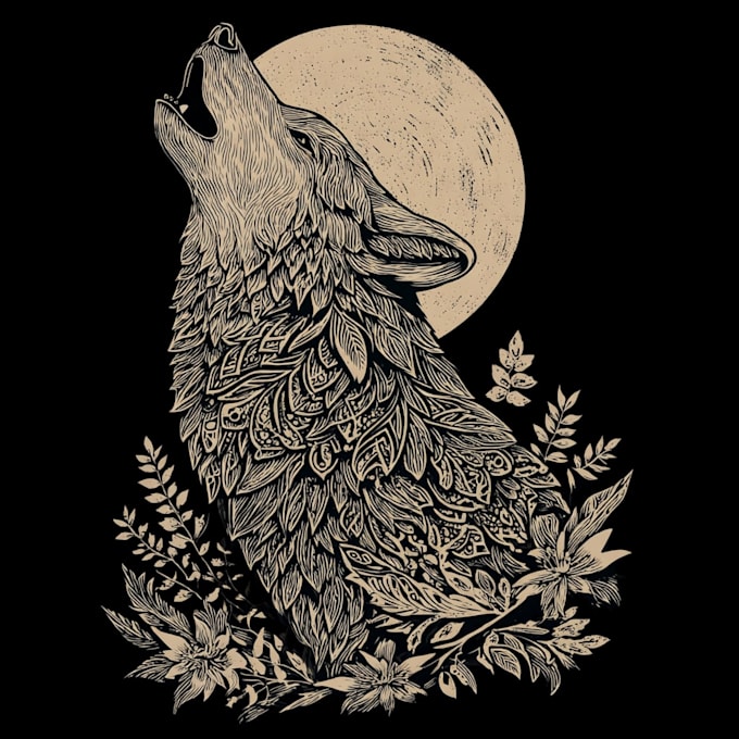 create awesome linocut illustration for your brand