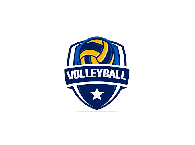 create exclusive and marvelous volleyball logo design