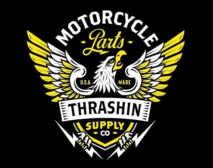 design an eagle, falcon, hawk, animal logo with high quality