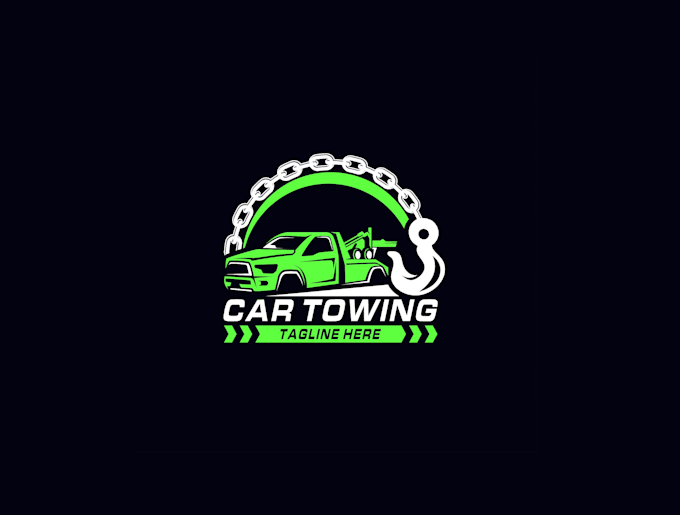 create professional and specially towing logo design
