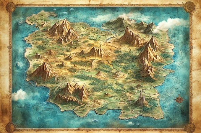 create custom medieval maps for your next fantasy novel