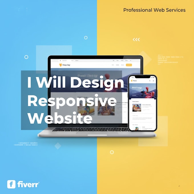 design responsive website using HTML, CSS and javascript