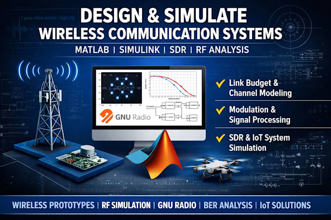 design and simulate wireless iot systems and hardware