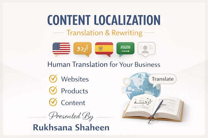deliver human translation with clear and natural language