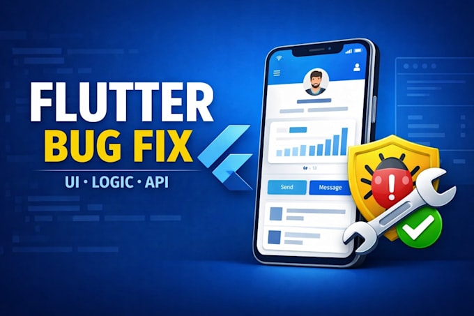 fix bugs and errors in your flutter app